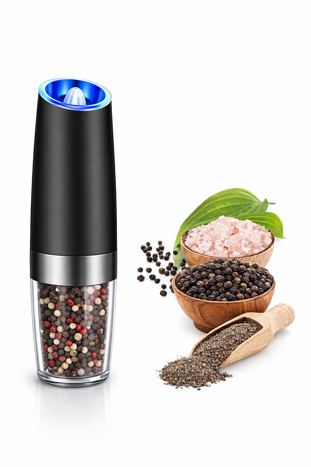 ✨🧂 MOLINILLO AUTOMÁTICO DE SAL Y PIMIENTA